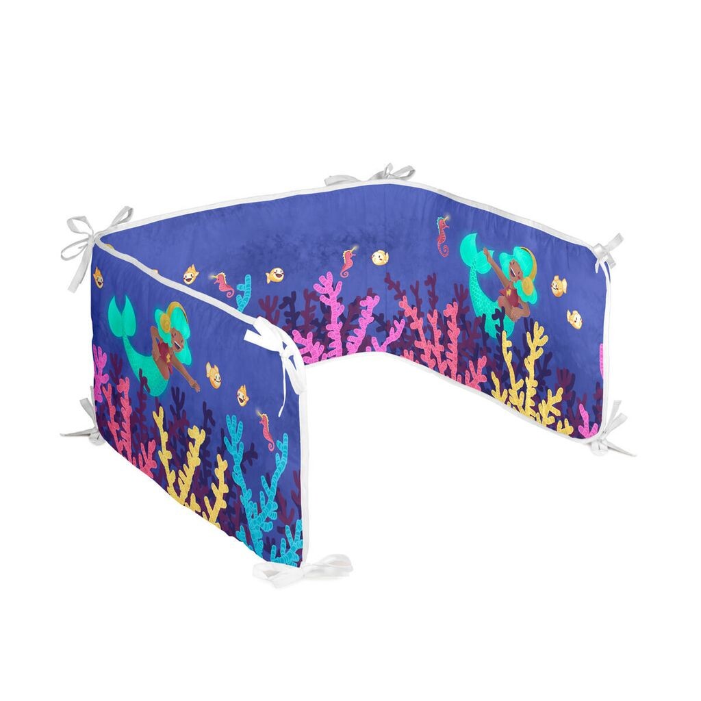 

Чехол для люльки HappyFriday Mr Fox Happy mermaid Colorful 210 x 40 см