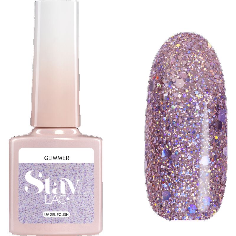 

УФ-лак для ногтей - GLIMMER Staylac, 5 ml