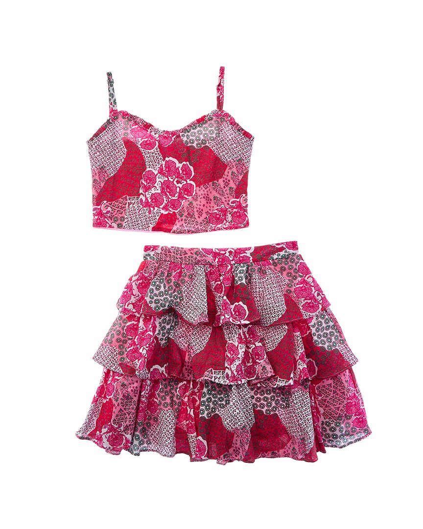 

Комплект юбок Little Peixoto Estelle, розовый