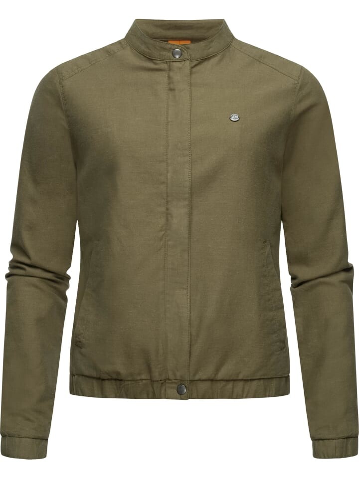 

Куртка ragwear Malawi Linen, цвет dark olive