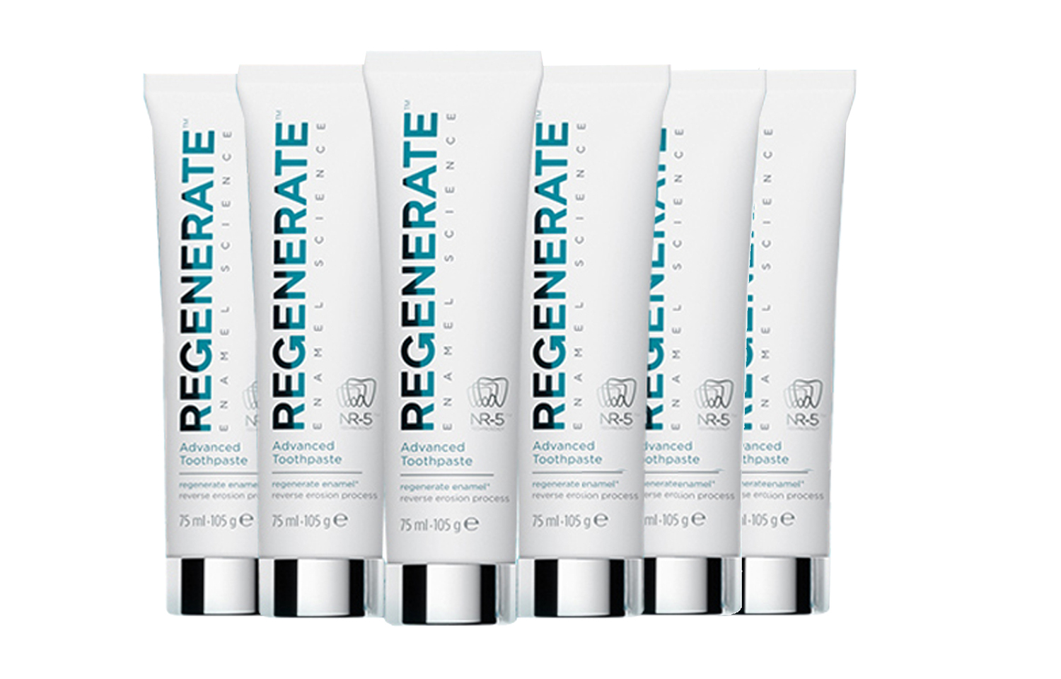 

Импортная зубная паста для восстановления эмали, очищающая, 75 мл/шт REGENERATE