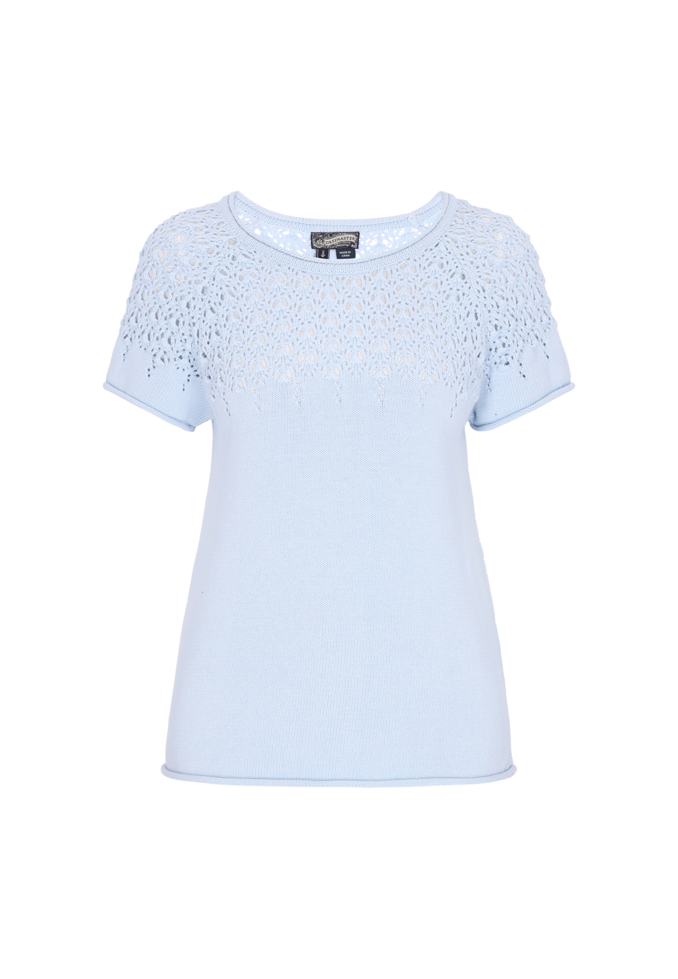 

DreiMaster Vintage Свитер в светло-голубом цвете