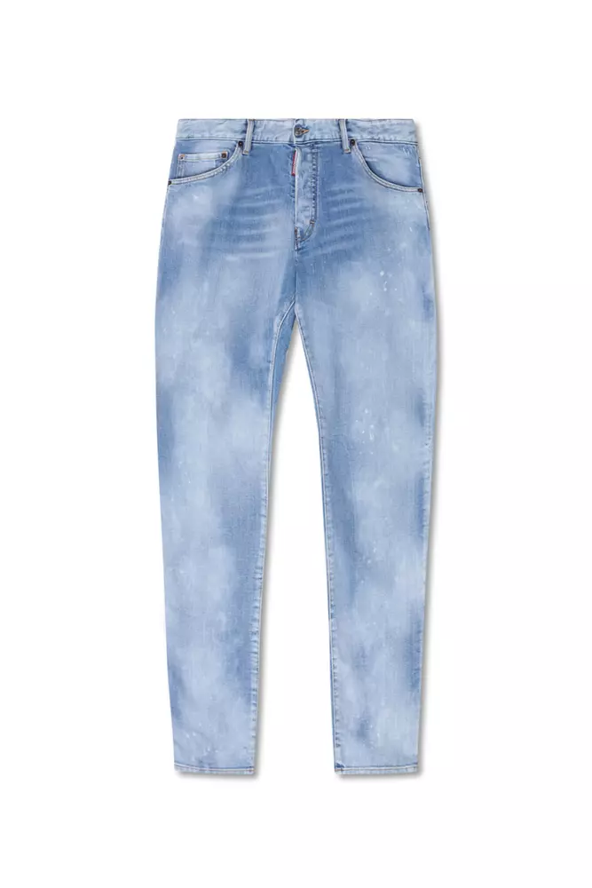 

Джинсы Cool Guy Light Blue Splatter Dsquared2, светло-голубой