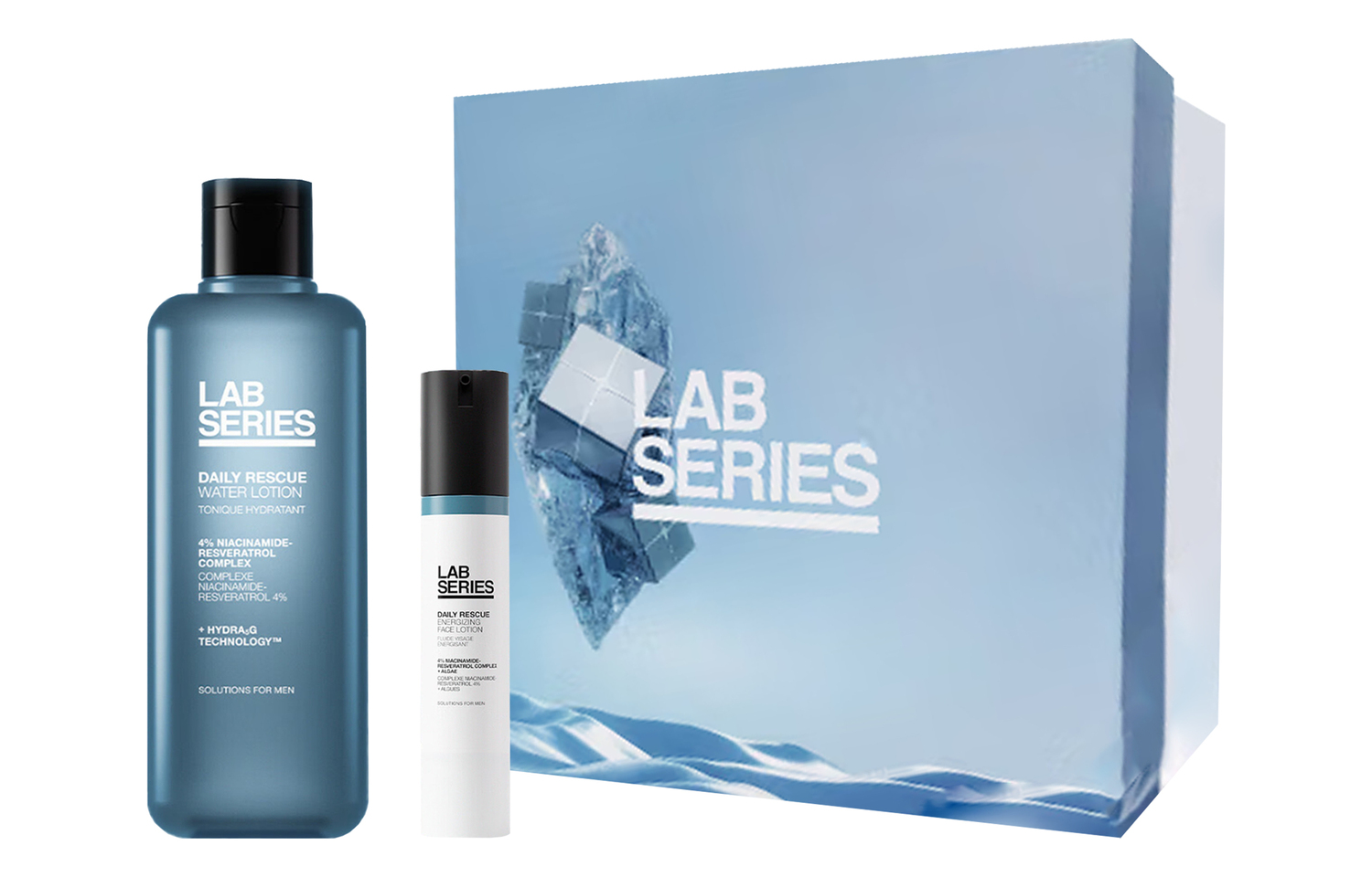 

Langshi набор для ухода за кожей с подзарядкой и увлажнением восстановление осветление успокоение LAB SERIES