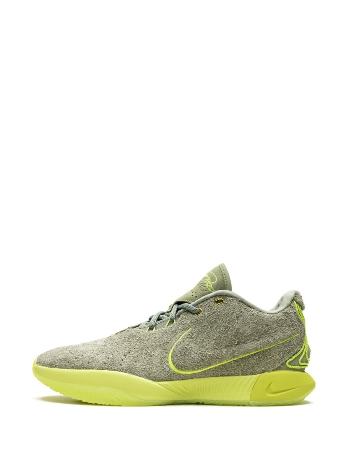 Nike кроссовки LeBron 21 "Algae", зеленый — фото 4