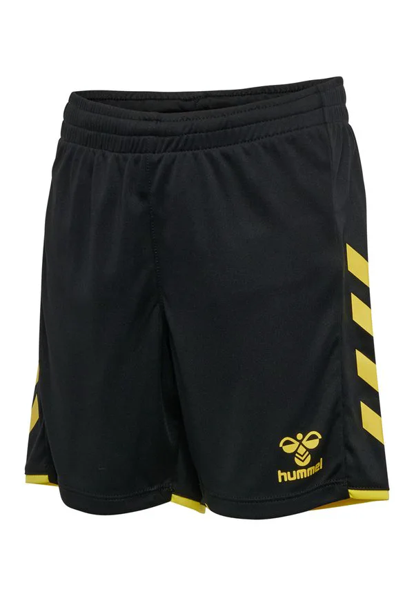 Спортивные штаны hmlcore 2.0 Hummel, Black Blazing Yellow — фото 4