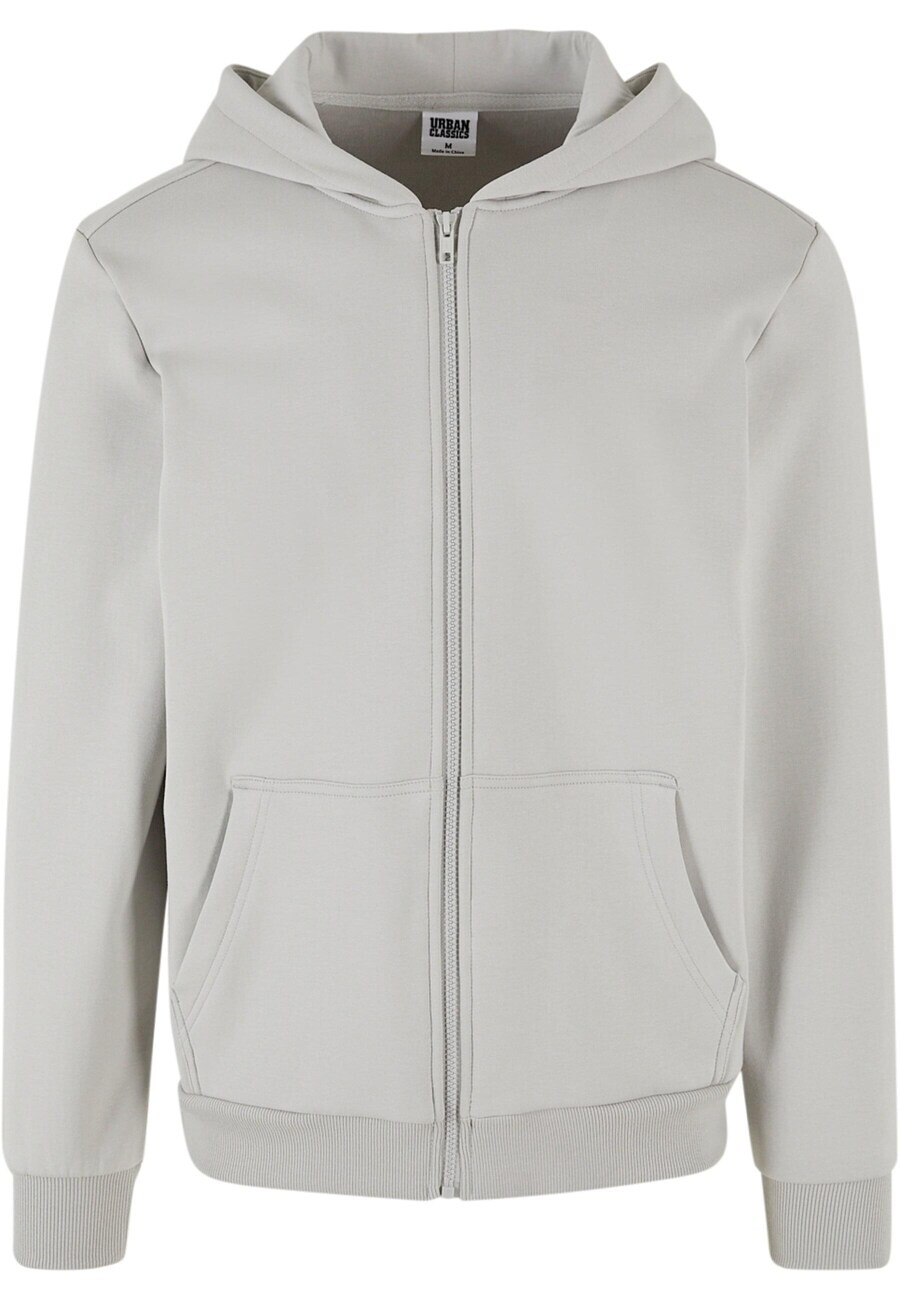 

Толстовка с капюшоном на молнии Urban Classics Zip-Up Hoodie, серый