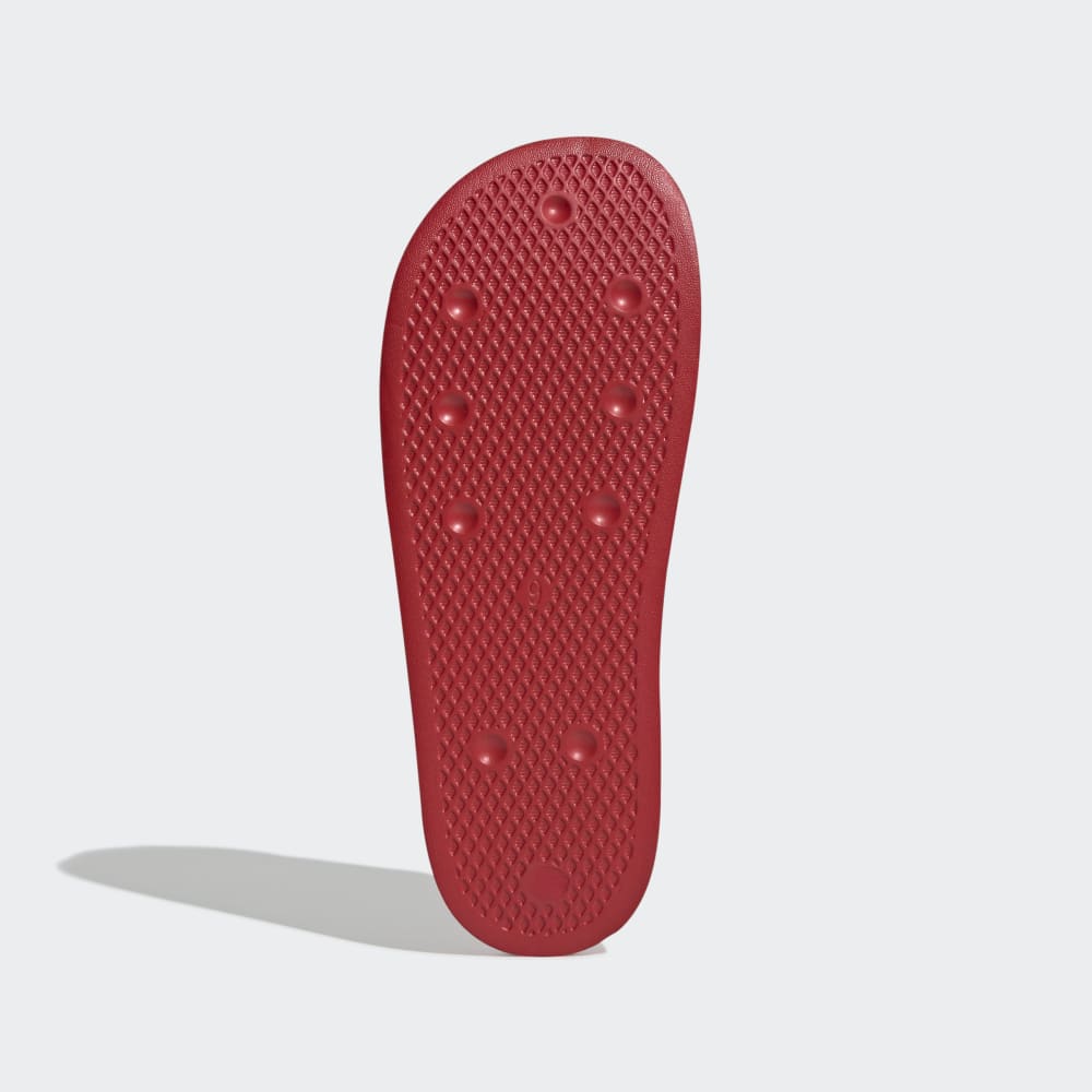 Шлепанцы Adidas Adilette Lite Slides, цвет Scarlet/Cloud White/Scarlet — фото 3