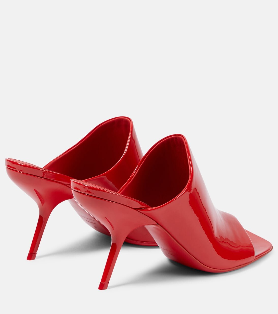 Туфли-лодочки era из лакированной кожи Ferragamo, красный — фото 3