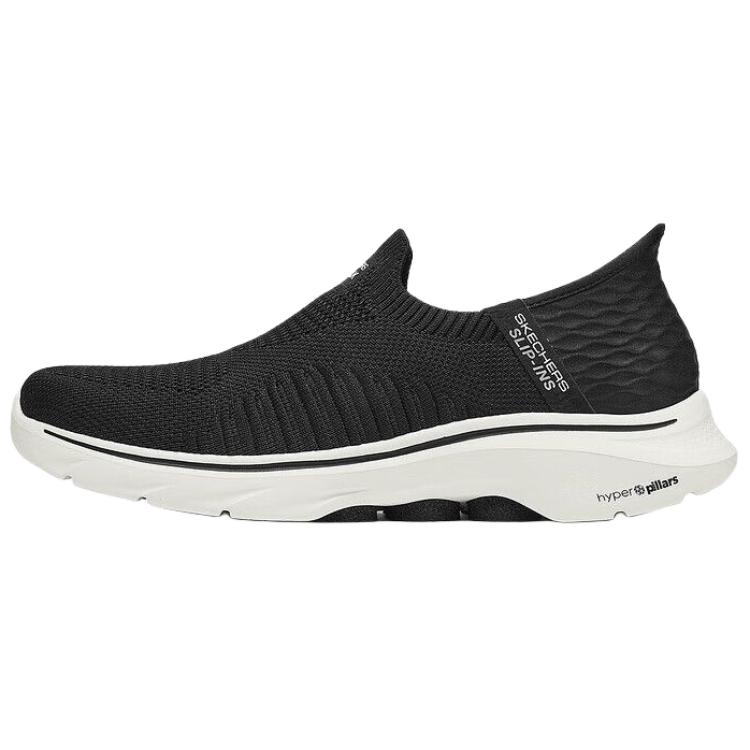 

Skechers Низкие повседневные туфли GO WALK 7, мужские, черно-белые