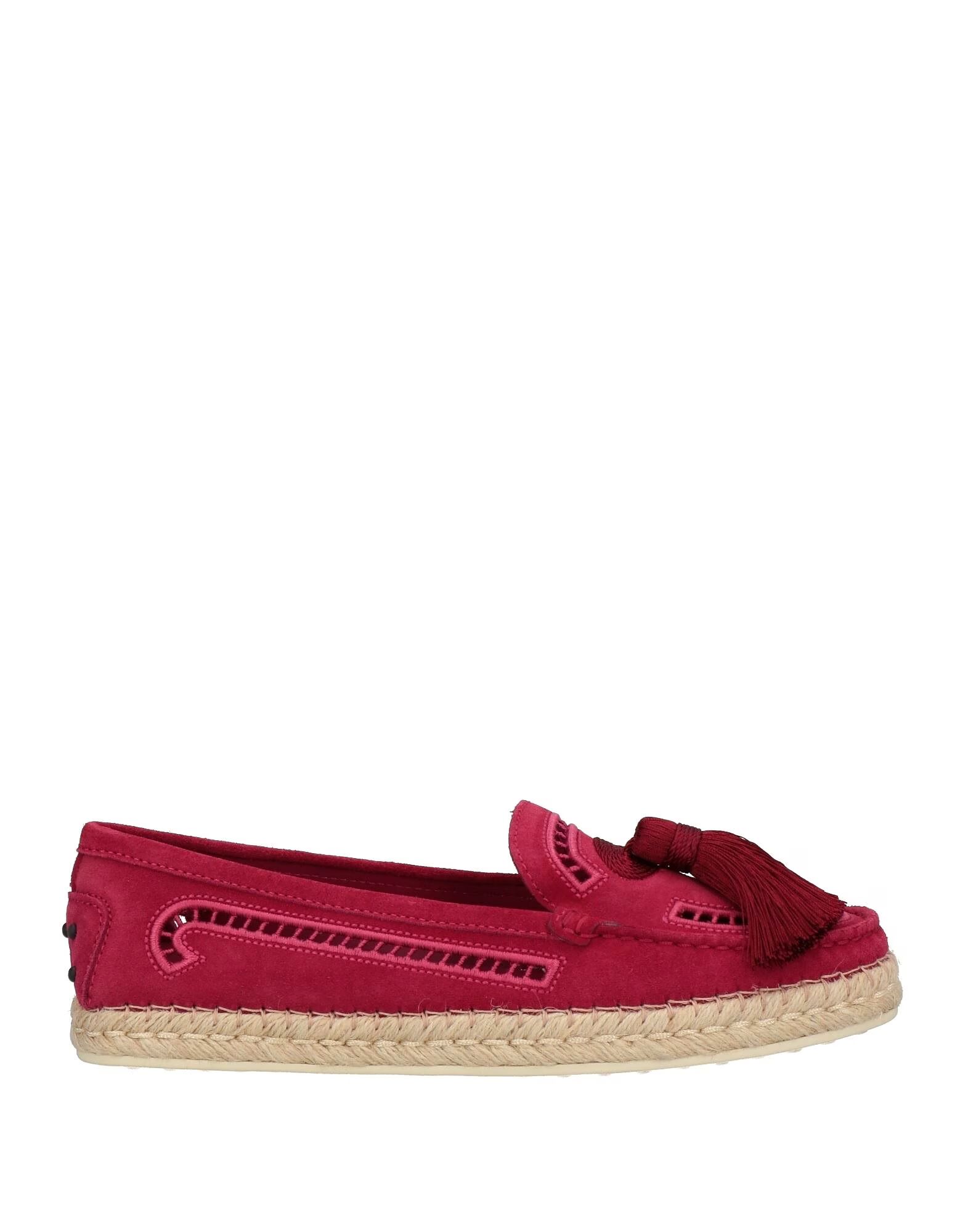 Эспадрильи Tod'S, гранатовый