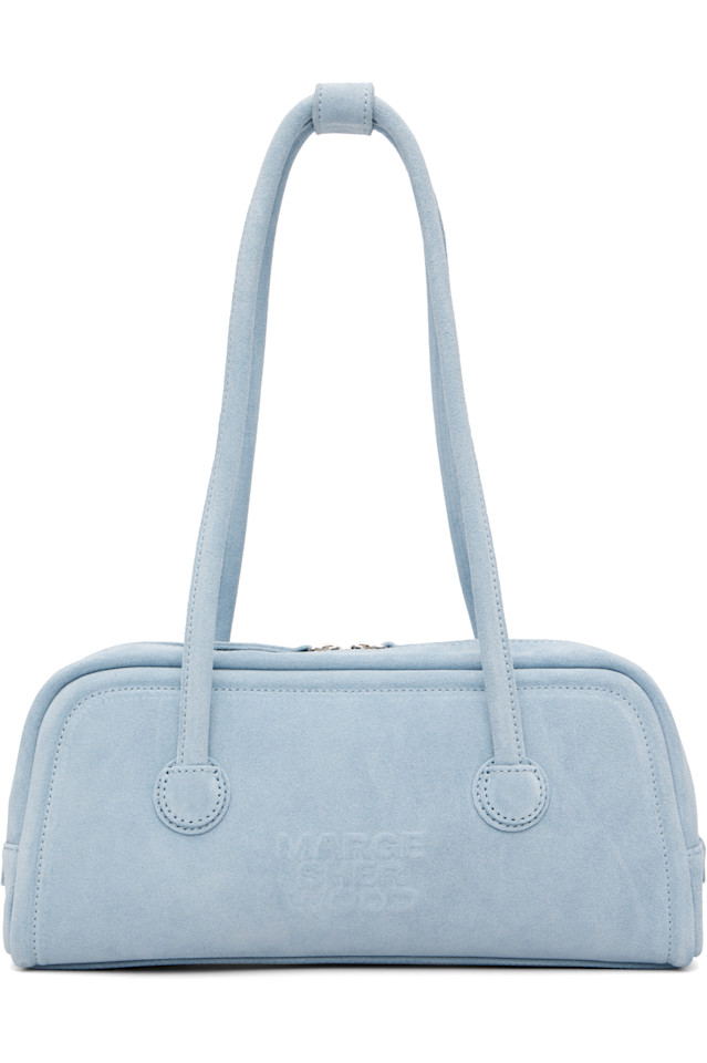 

Margesherwood Синяя мягкая сумка Boston EW