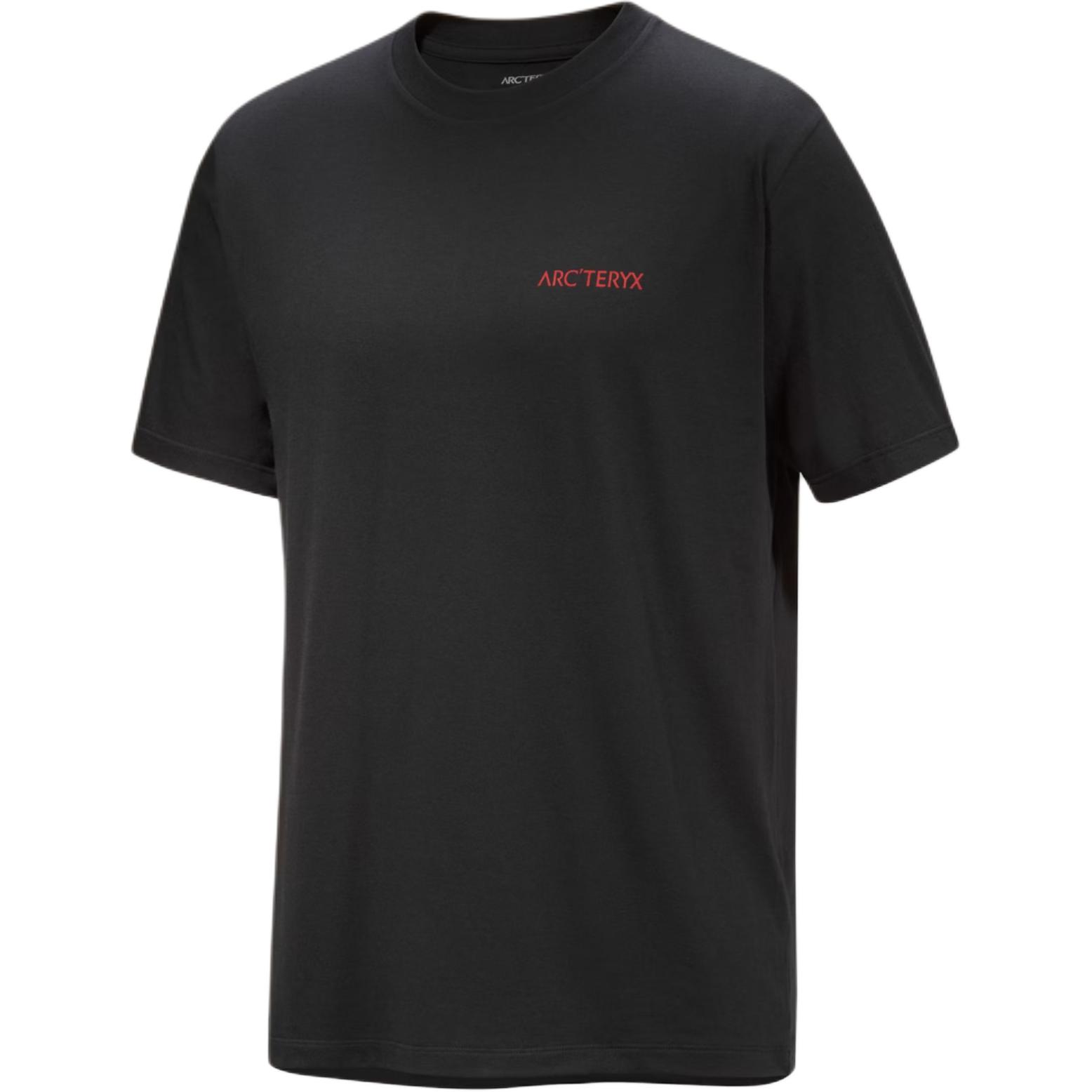 

Футболка Kragg мужская Arcteryx, черный/красный