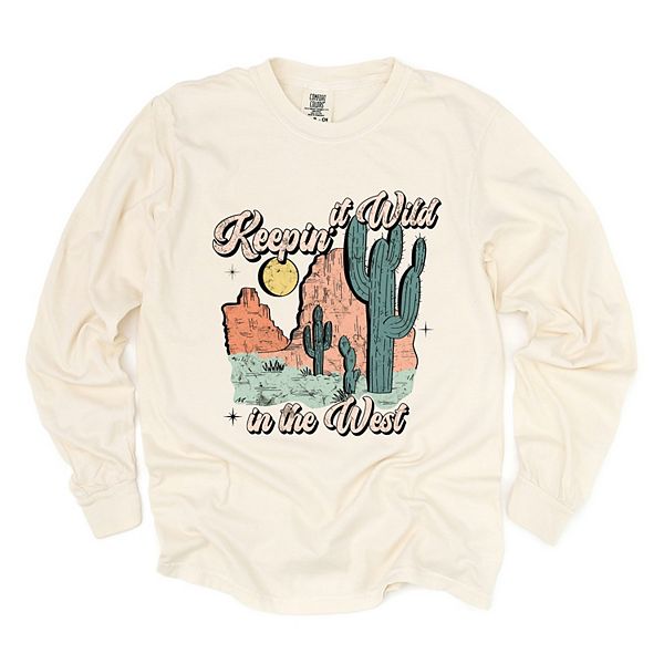 

Keepin it wild разноцветная длинная рубашка с окраской ткани Simply Sage Market, Ivory