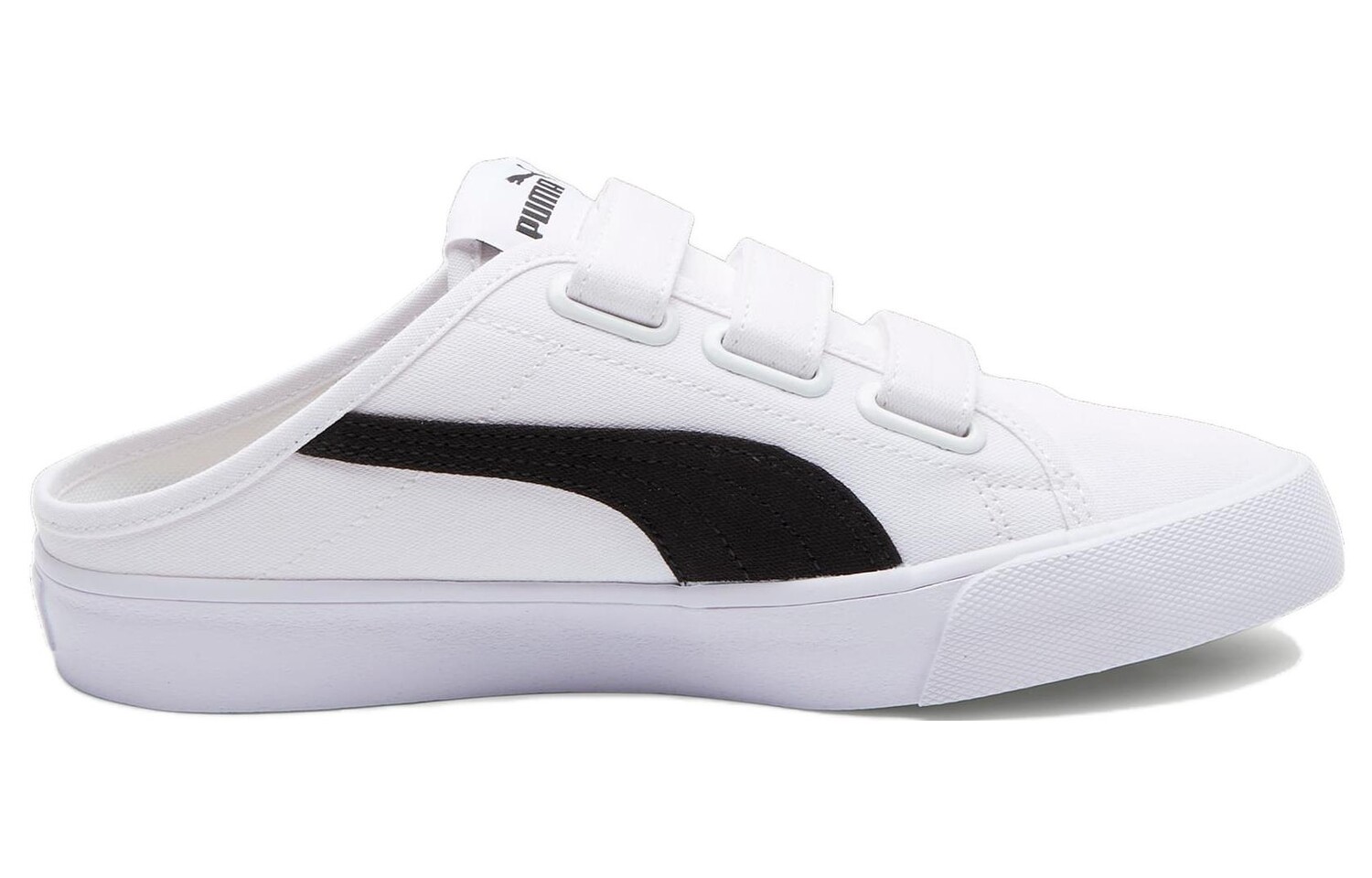 

Кроссовки для скейтбординга Bari Mule женские с низким верхом, белый/черный Puma