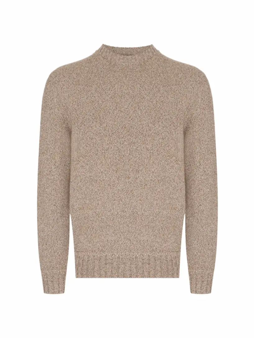 

Кашемировый джемпер Zegna, коричневый