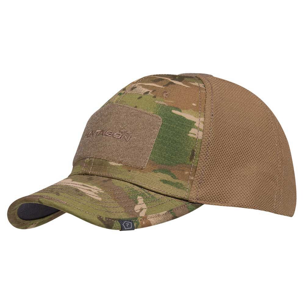

Кепка Pentagon Raptor BB Rip Mesh Camo, коричневый
