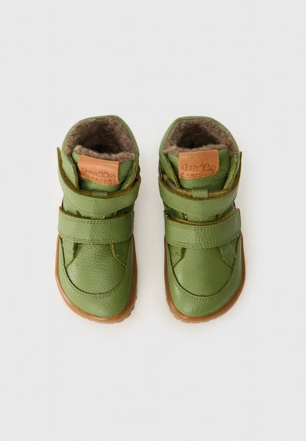 Зимние ботинки barefoot tex Froddo, Olive — фото 4