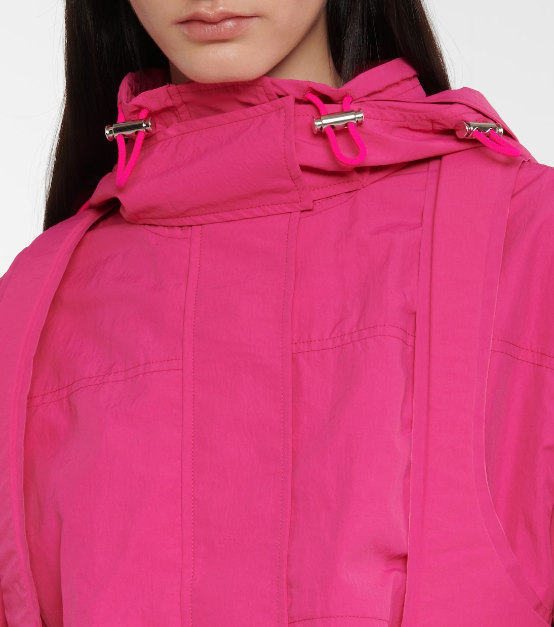 Укороченная стеганая куртка La Parka Fresa Jacquemus, розовый — фото 4