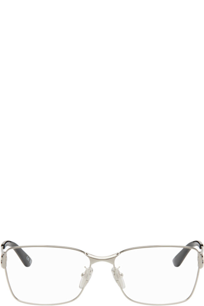 

Серебряные прямоугольные очки Mercury Balenciaga