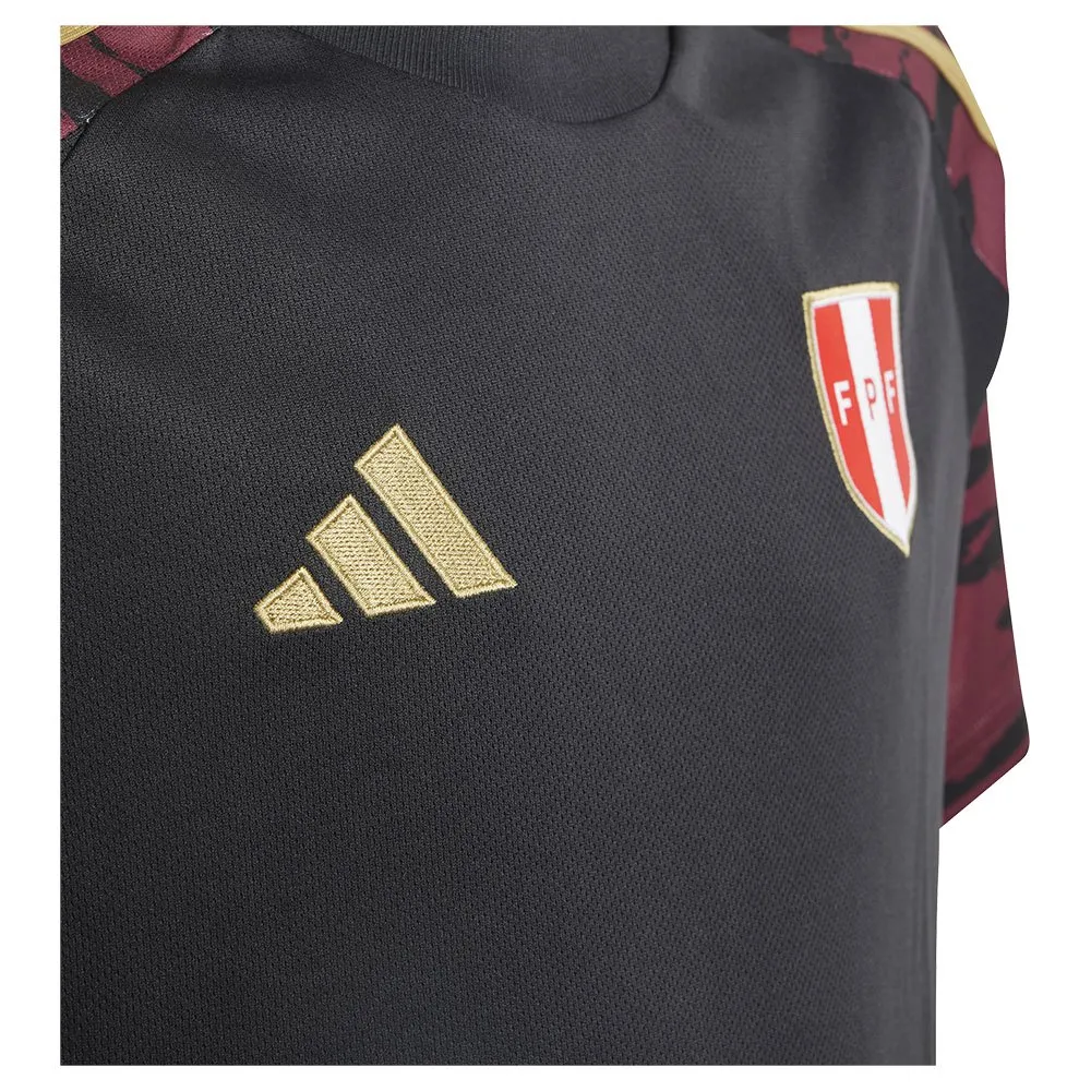 Футболка с коротким рукавом adidas Peru 23/24 Away junior, красный — фото 3