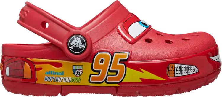 

Кроссовки Cars x Classic Clog Kids 'Lightning McQueen', красный
