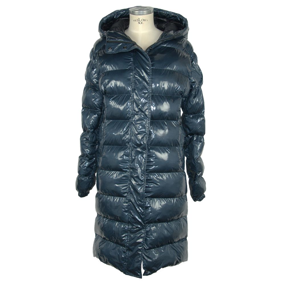 

Элегантный длинный пуховик для стильного тепла Refrigiwear, синий