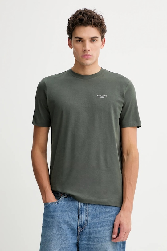 

Хлопковая футболка, упаковка из 2 шт. Marc O'Polo, зеленый