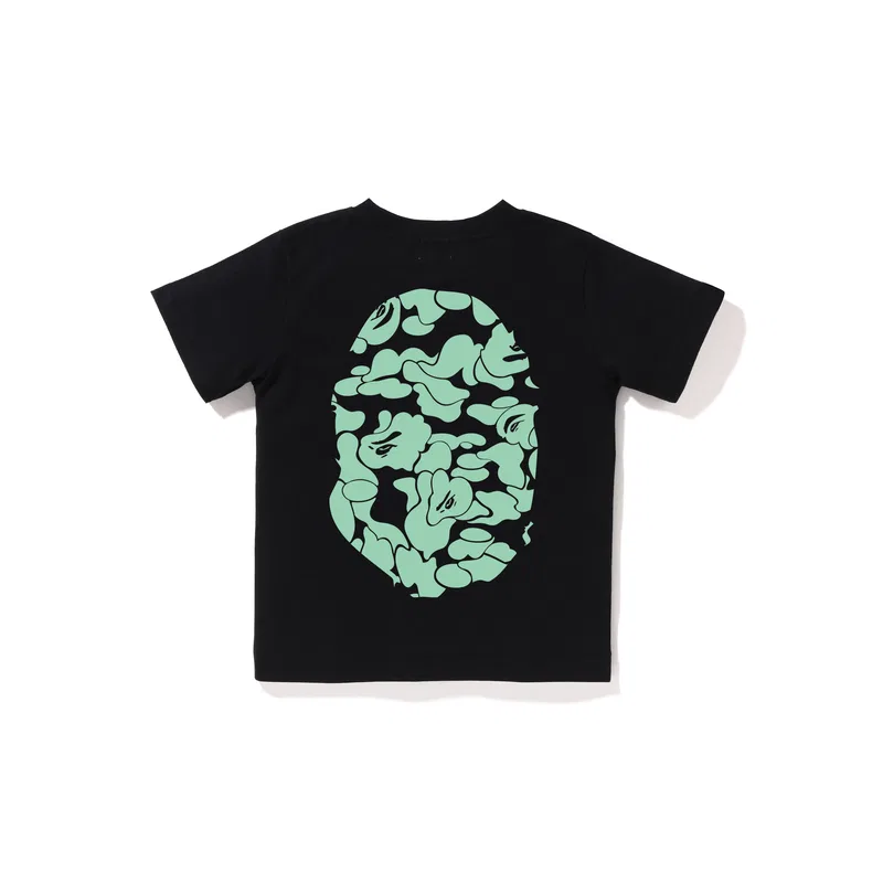 Футболка Pre School A BATHING APE черная — фото 3