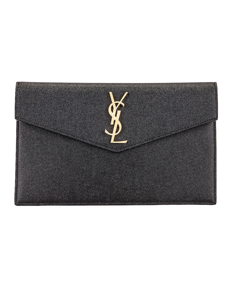 

Сумка Saint Laurent Medium Clutch, черный