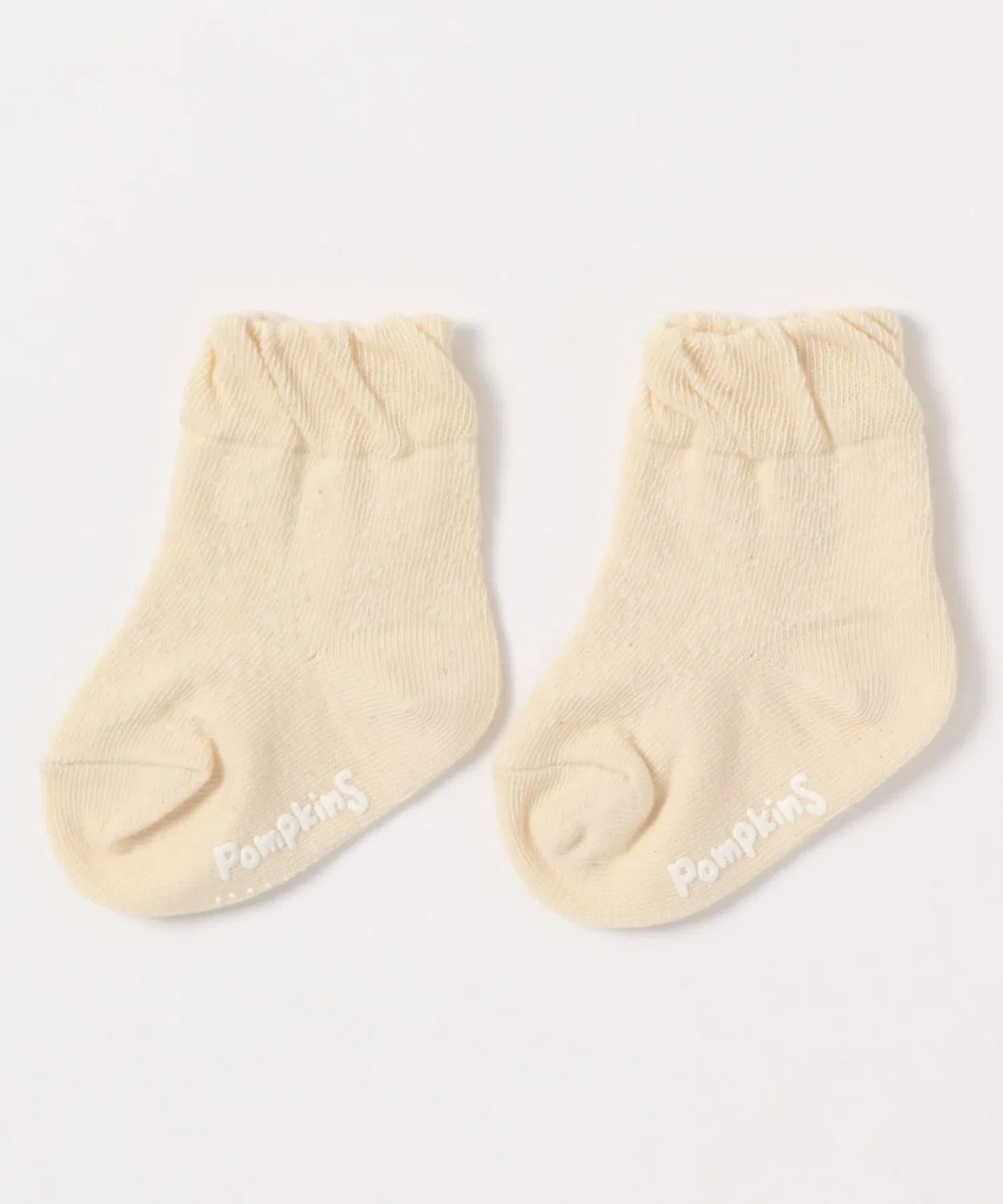 Носки с ажурным узором Pompkinsbaby из органического хлопка, коричневые — фото 3