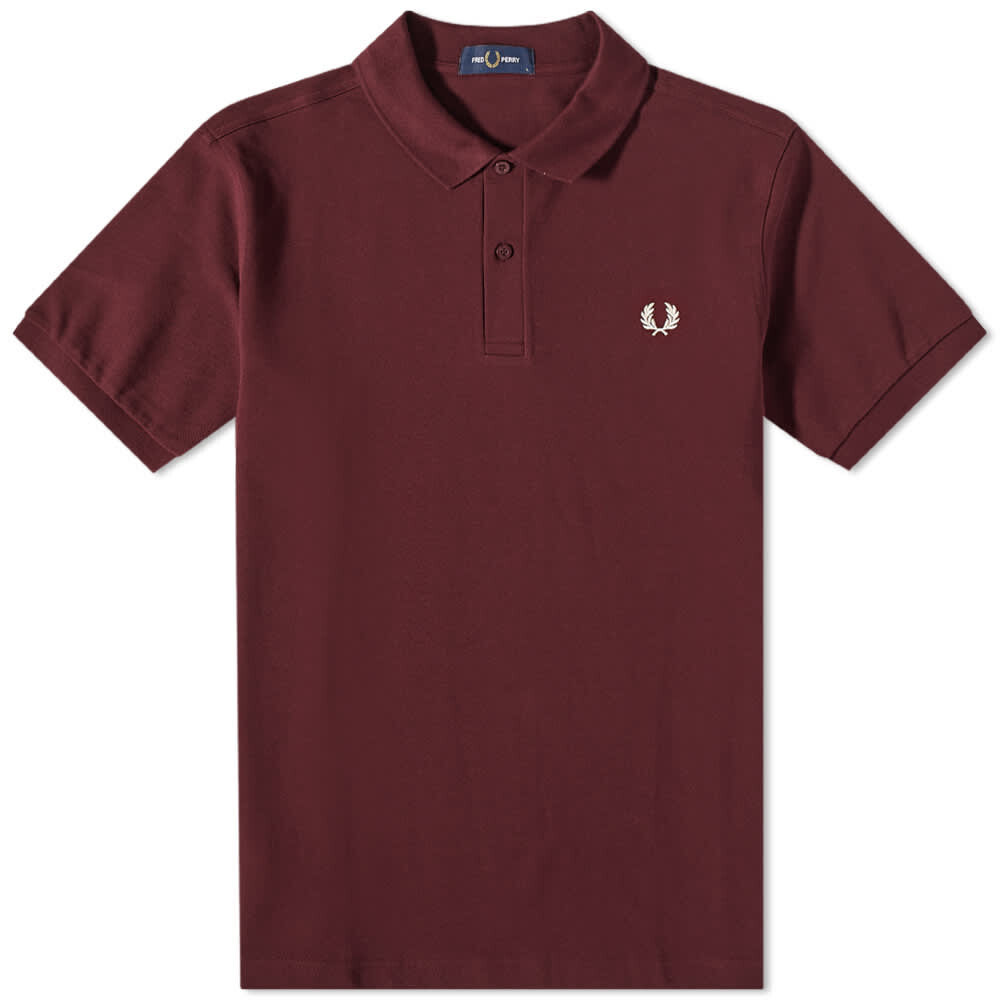 

Однотонная рубашка-поло Fred Perry