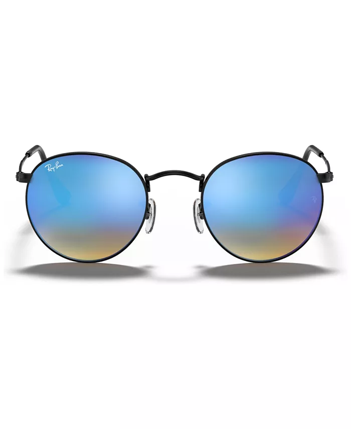 

Солнцезащитные очки, RB3447 ROUND FLASH LENSES Ray-Ban, черный