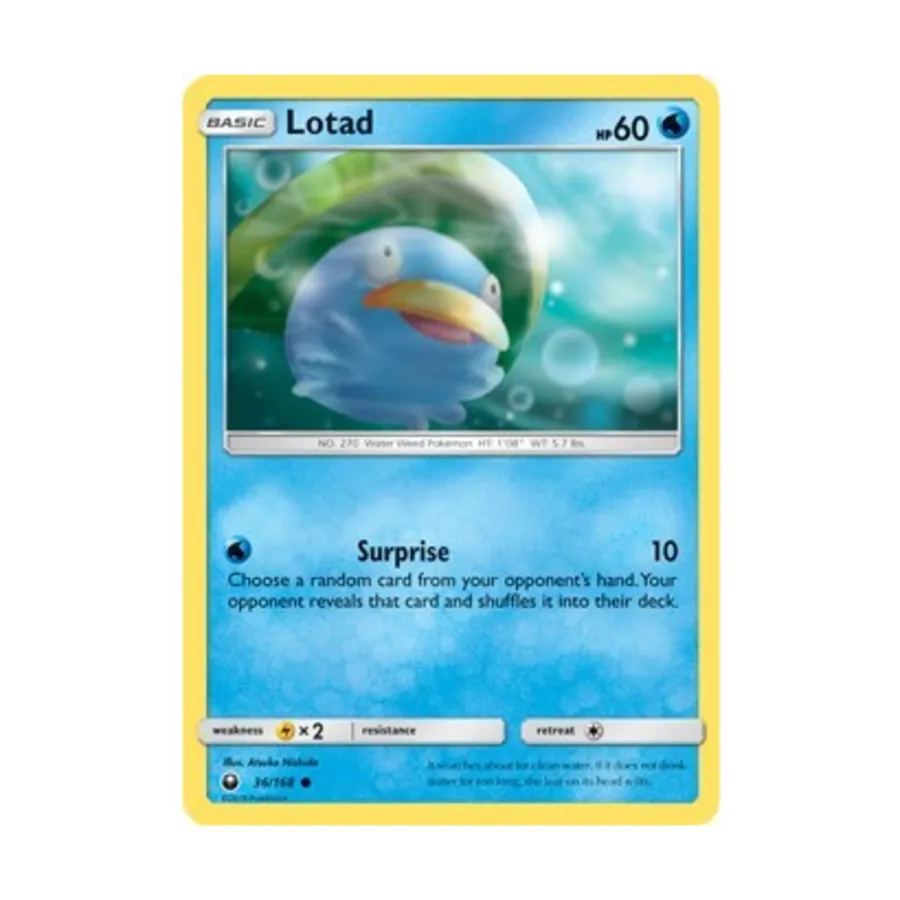 

CCG Лотад (К) #36, Pokemon - SM - Celestial Storm - Singles