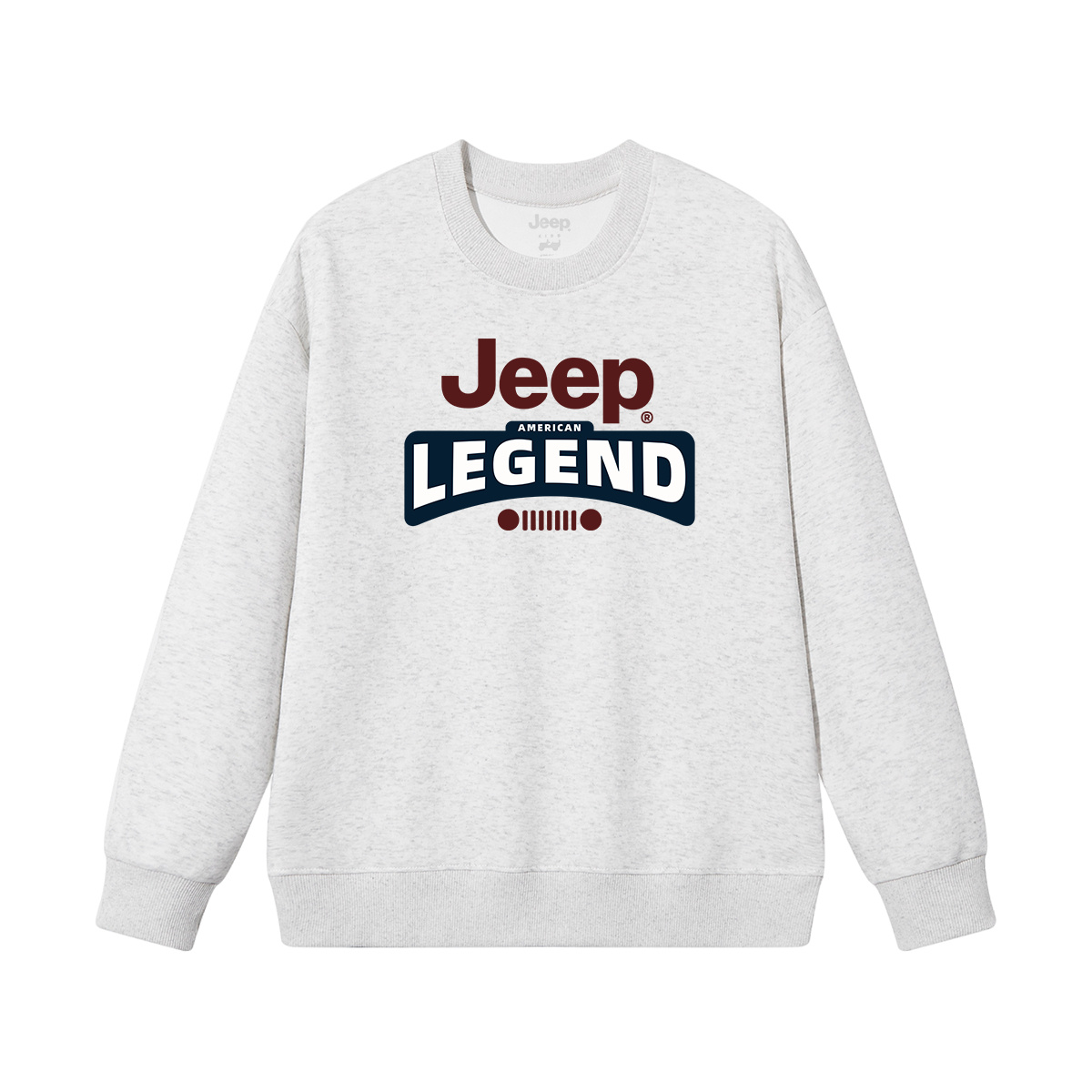 Детский свитшот с круглым вырезом Moderate Jeep, coffee — фото 3
