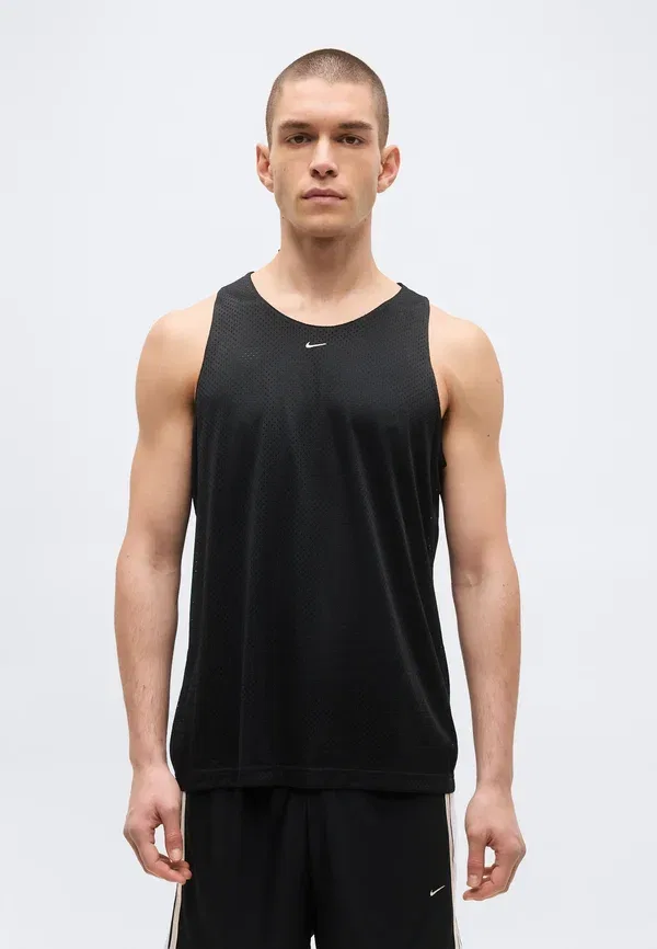 Топ тренировочный Nike Performance, black/pale ivory, черный/бледно-слоновая кость