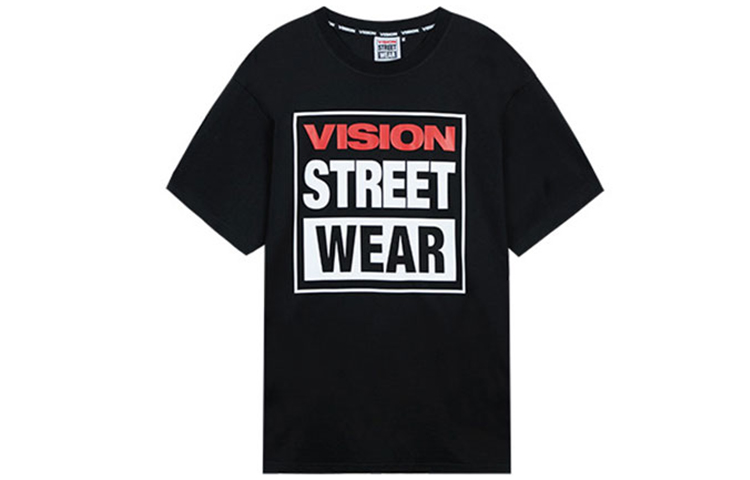 

Vision Street Wear Футболка унисекс черная, Черный, Vision Street Wear Футболка унисекс черная