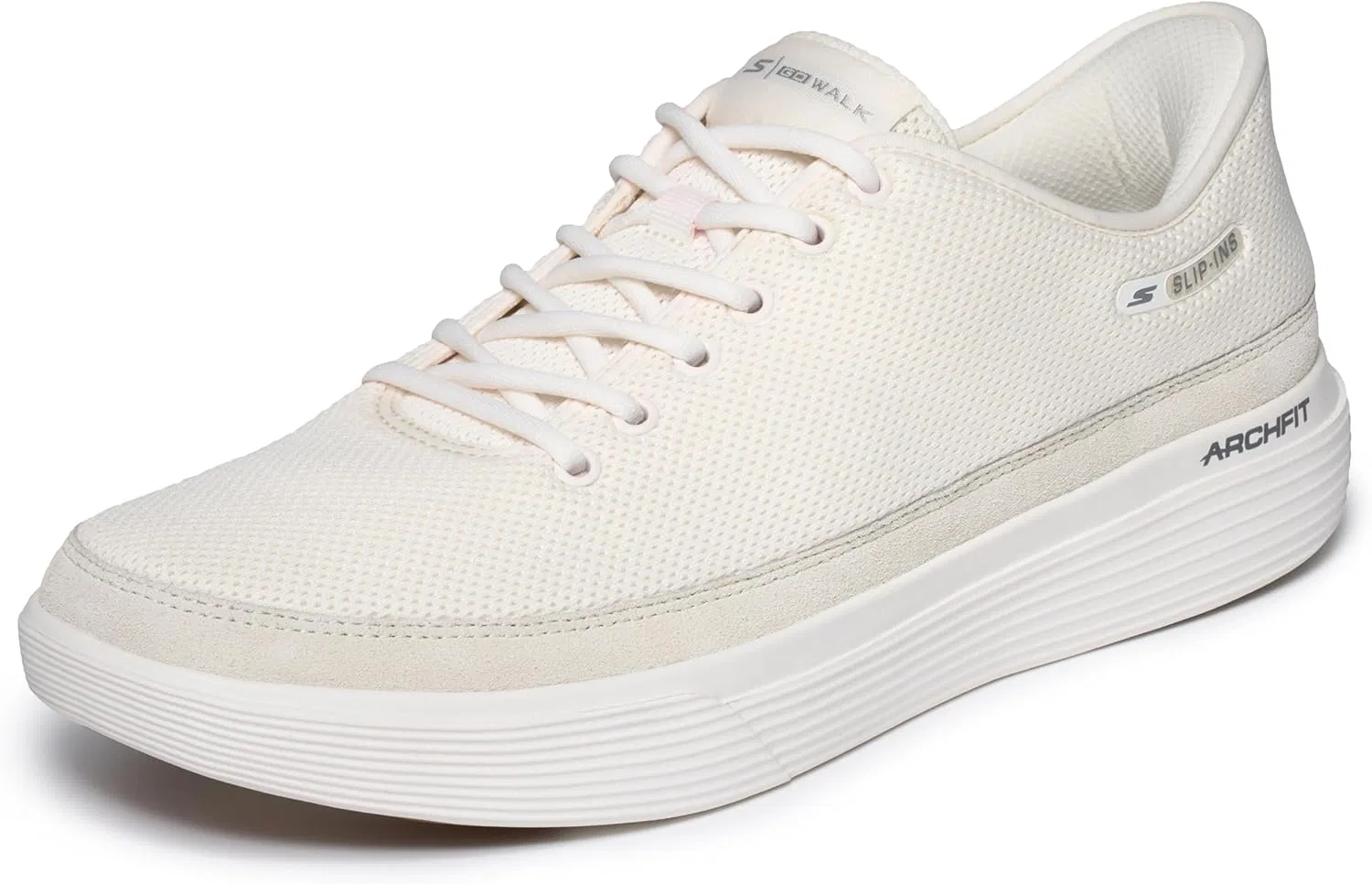 Мужские слипоны Skechers: кроссовки Go Walk Commuter Carson, Cream White