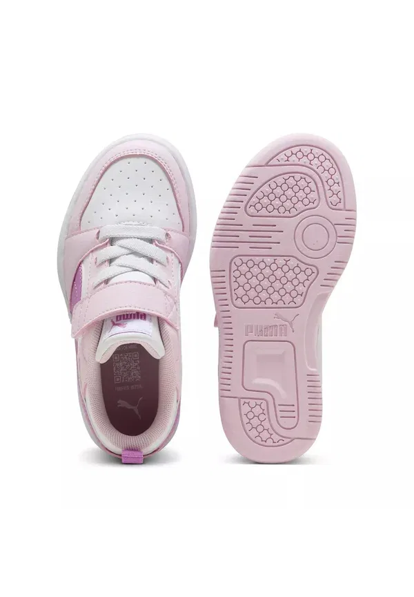 Кроссовки Rebound v6 lo trainers Puma, жемчужно-розовый, mauve pop white — фото 3