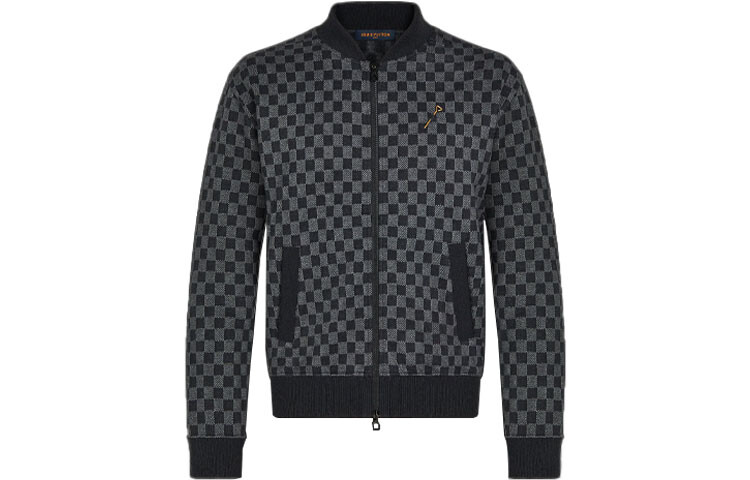 

Новые квартальные продукты LV Jacket Men Grey Louis Vuitton, серый