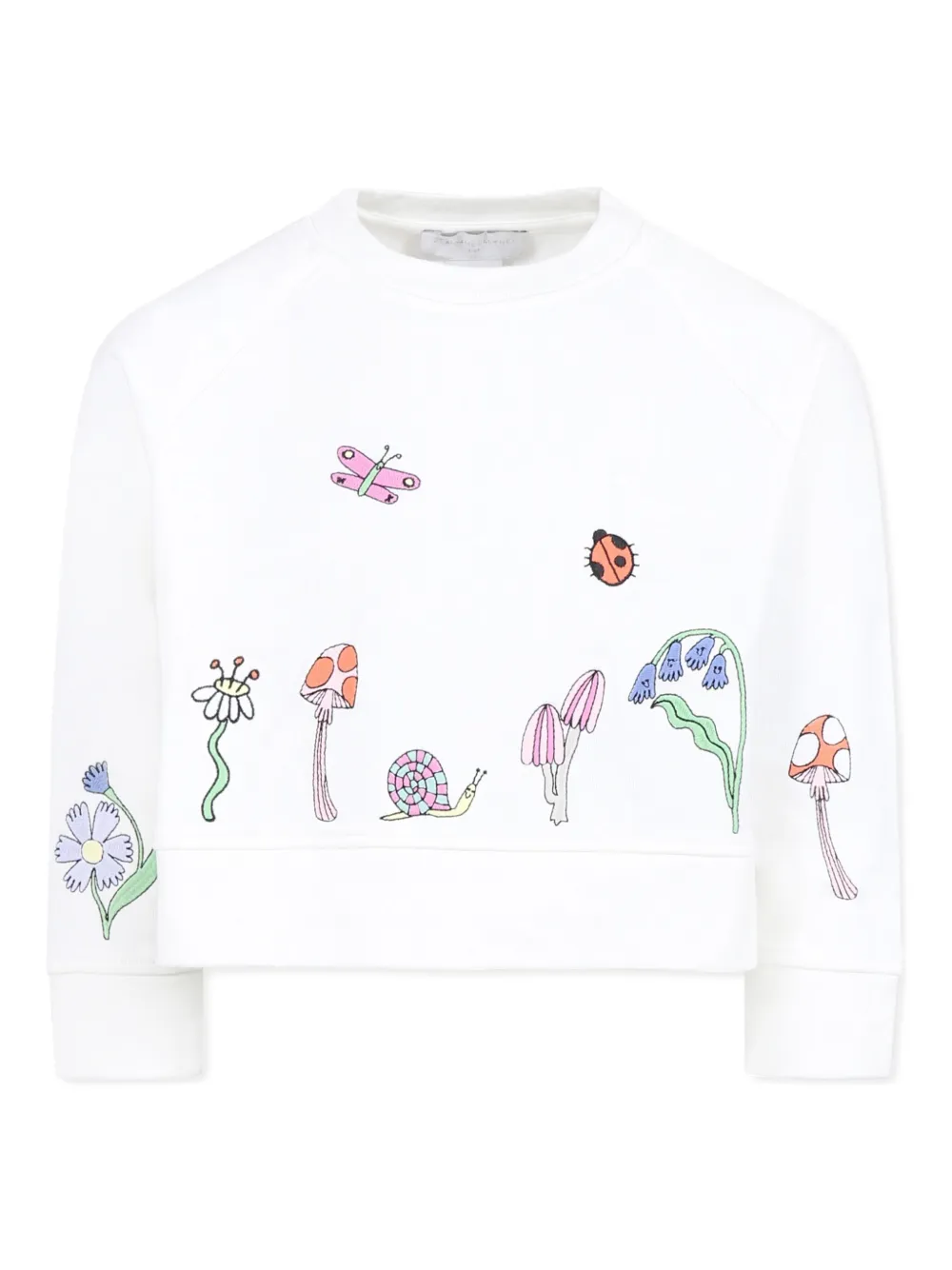 

Свитер с принтом Stella McCartney Kids, белый