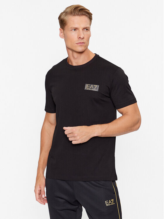

Футболка стандартного кроя Ea7 Emporio Armani, черный