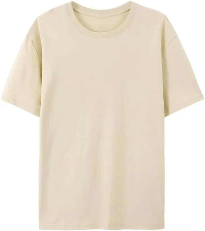 

Футболка JSEIAJB Cotton для спорта на открытом воздухе, дышащая, быстросохнущая, с короткими рукавами и круглым вырезом NSUQOA