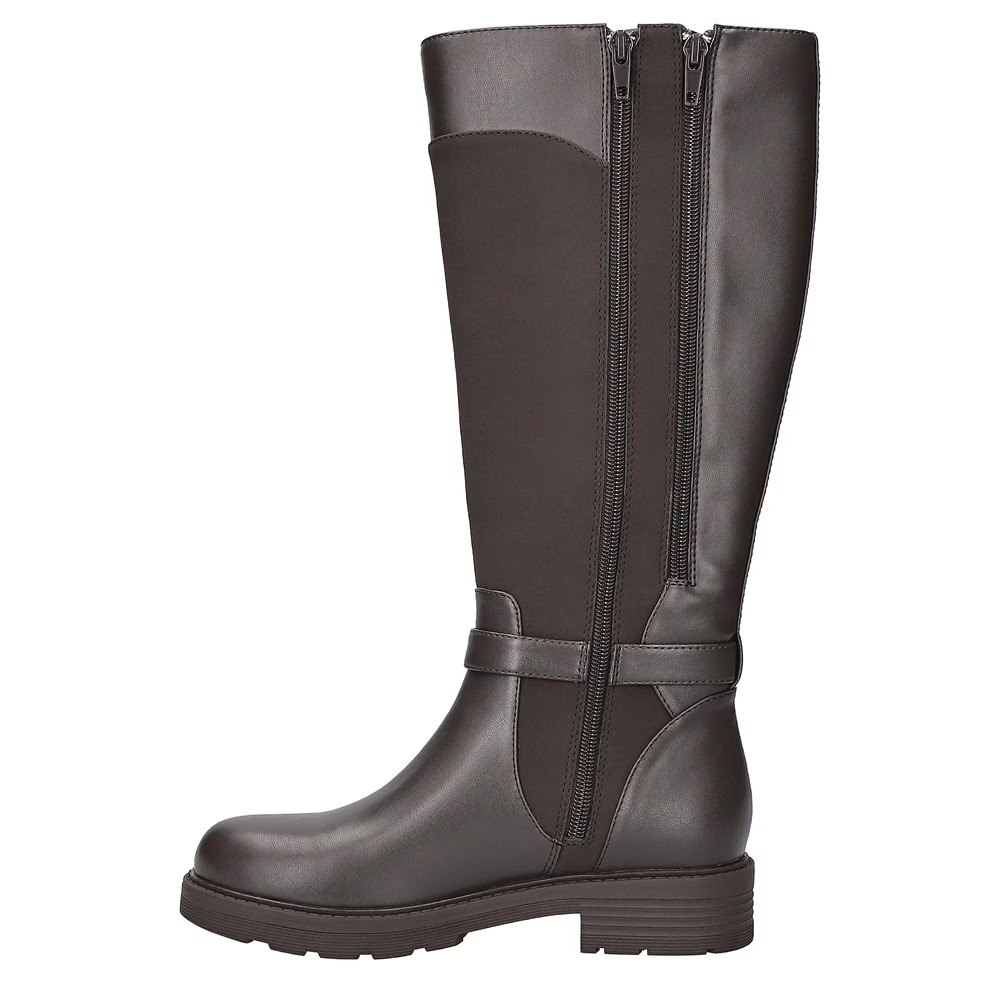 Сапоги для верховой езды Erica plus wide calf от Easy Street, brown faux leather — фото 4