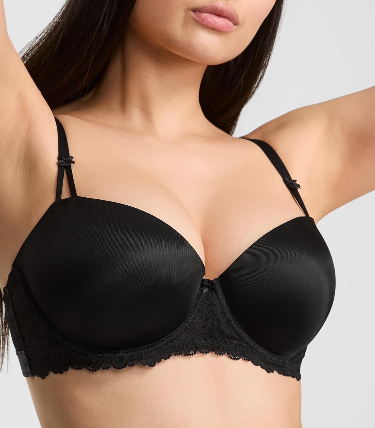 Victoria's Secret Женский бюстгальтер Pink Wink Push Up Balconette, бюстгальтеры для женщин (32A-38DDD), Black — фото 4