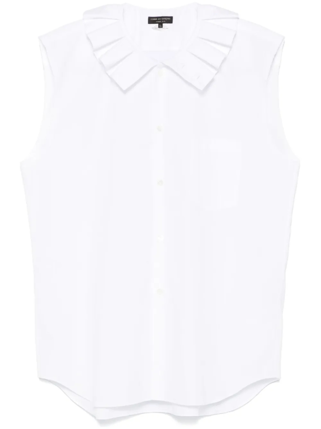 

Comme des Garçons Homme Plus рубашка на пуговицах, белый