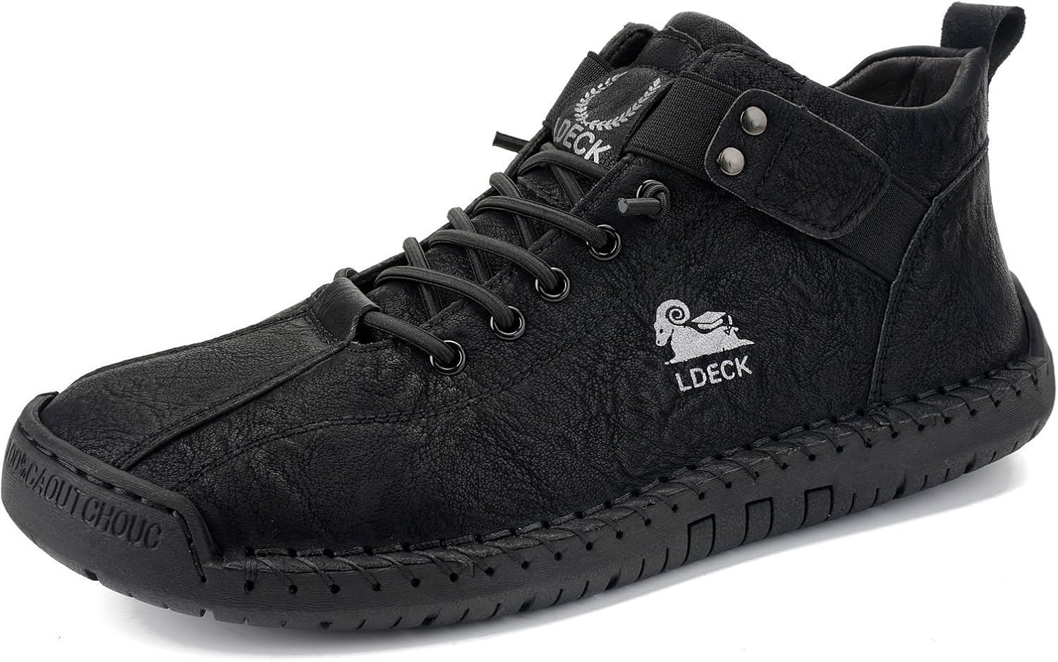 

Мужская модная водонепроницаемая легкая обувь для активного отдыха, походная обувь, повседневная спортивная обувь на все сезоны, нескользящие дышащие высокие походные ботинки, классические туфли Generic, черный