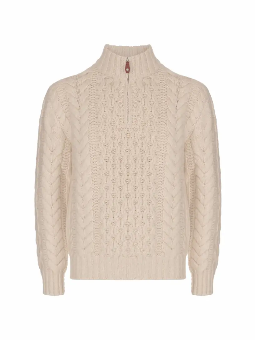 

Кашемировый свитер Valduggia Loro Piana, бежевый
