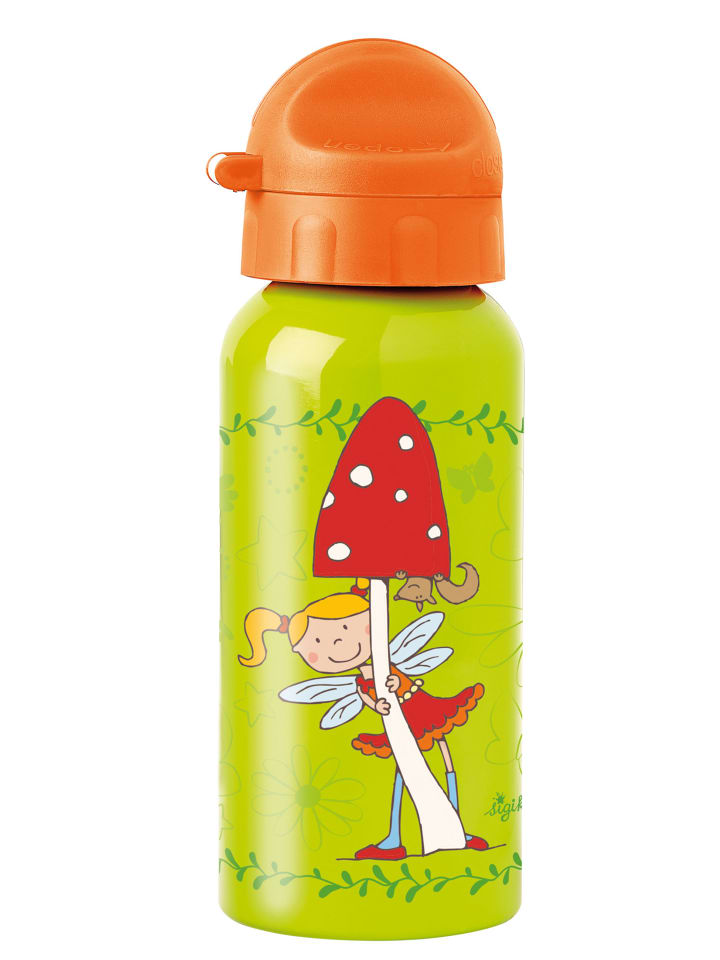 

Sigikid Бутылка для воды из нержавеющей стали, 400 мл, светло-зеленого цвета