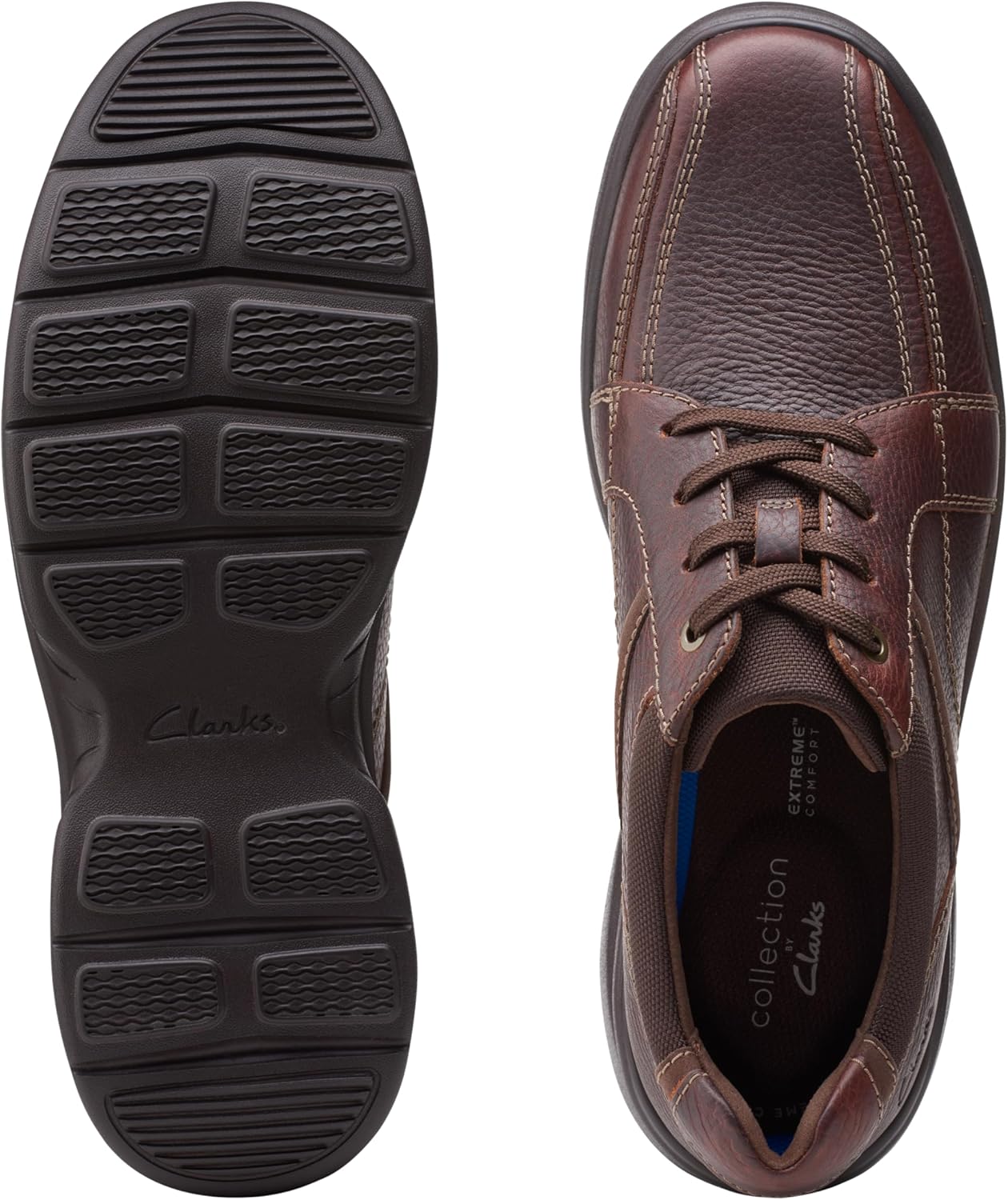 Мужские кроссовки Clarks, коричневый — фото 4